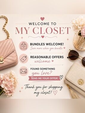 WELCOME TO MY CLOSET 💕 | BUNDLES & OFFERS WELCOME